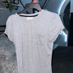 Bobbie Brooks Heather Gray Top